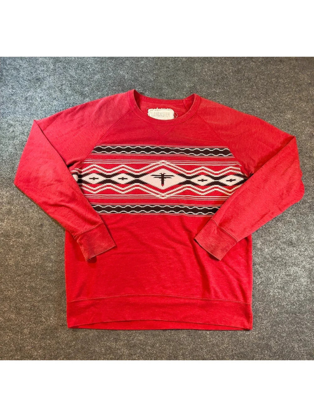 Lancaster Vintage Southwestern Crewneck Shirt – L